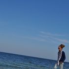 rasta man and sea