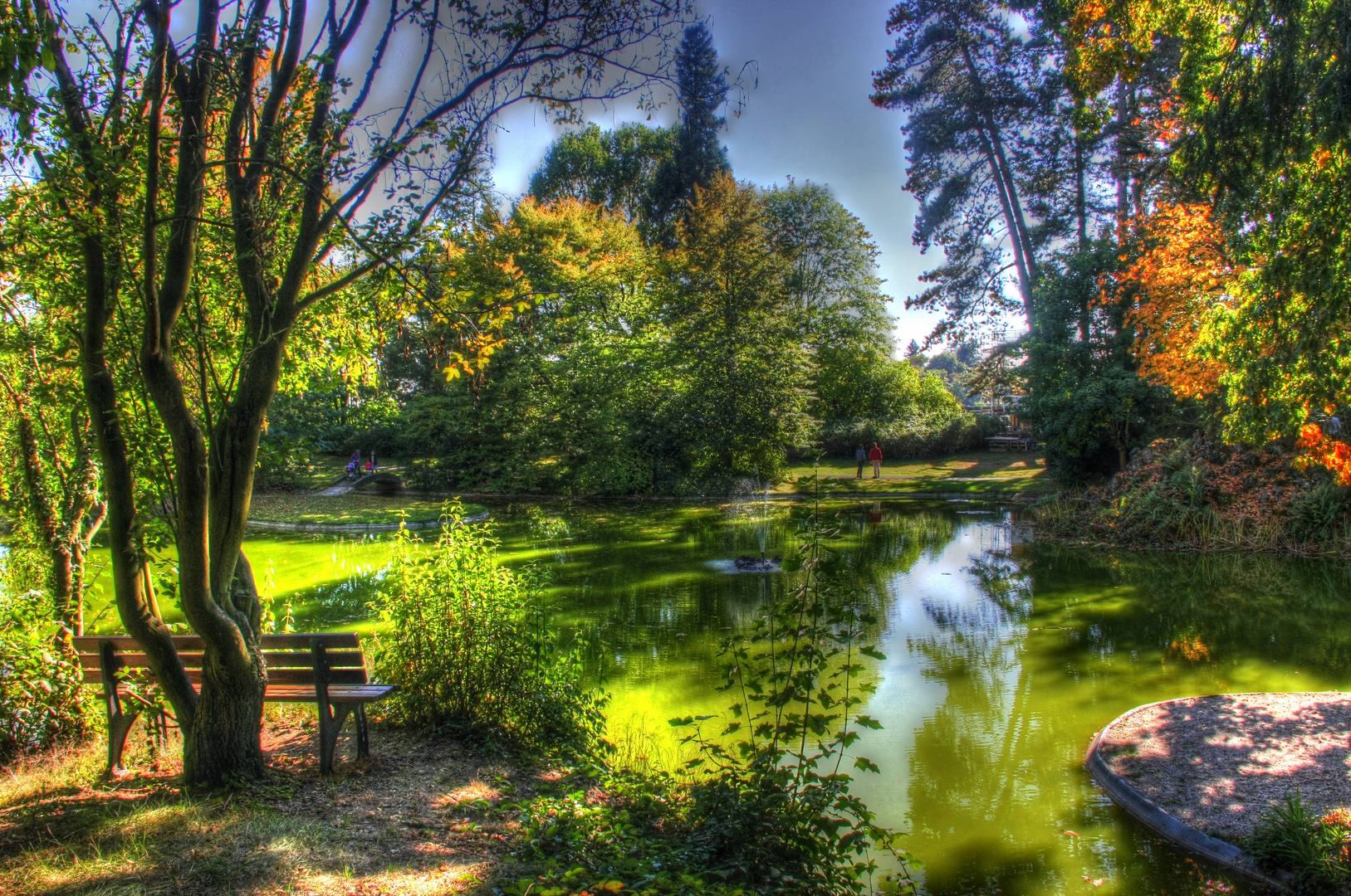 Rastplatz am Teich