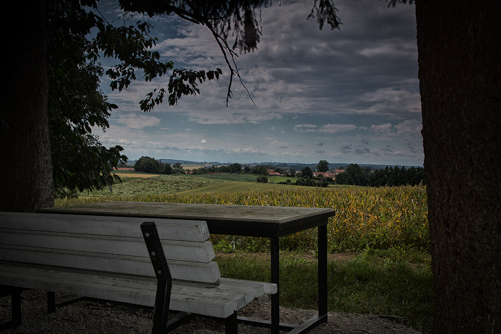 Rastplatz mit Aussicht