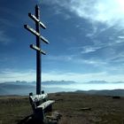 Rastplatz mit Dolomitenblick