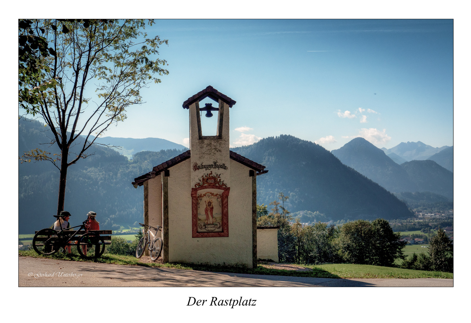 Rastplatz mit Segen von Oben