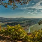 Rastplatz " Schöne Aussicht " des Urwaldsteiges Kahle Hardt.