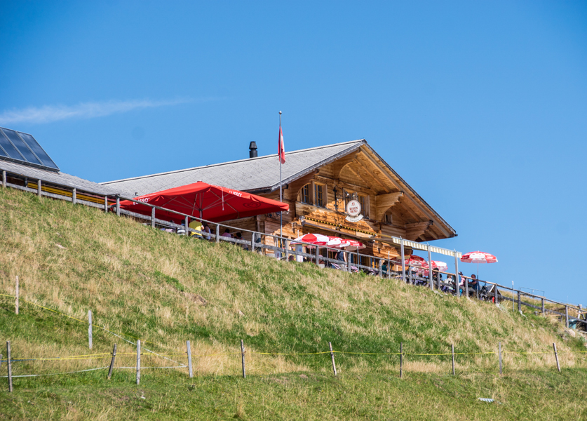 Raststätte am "Niederhorn"