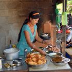 Raststätte zwischen Kathmandu und Arughat