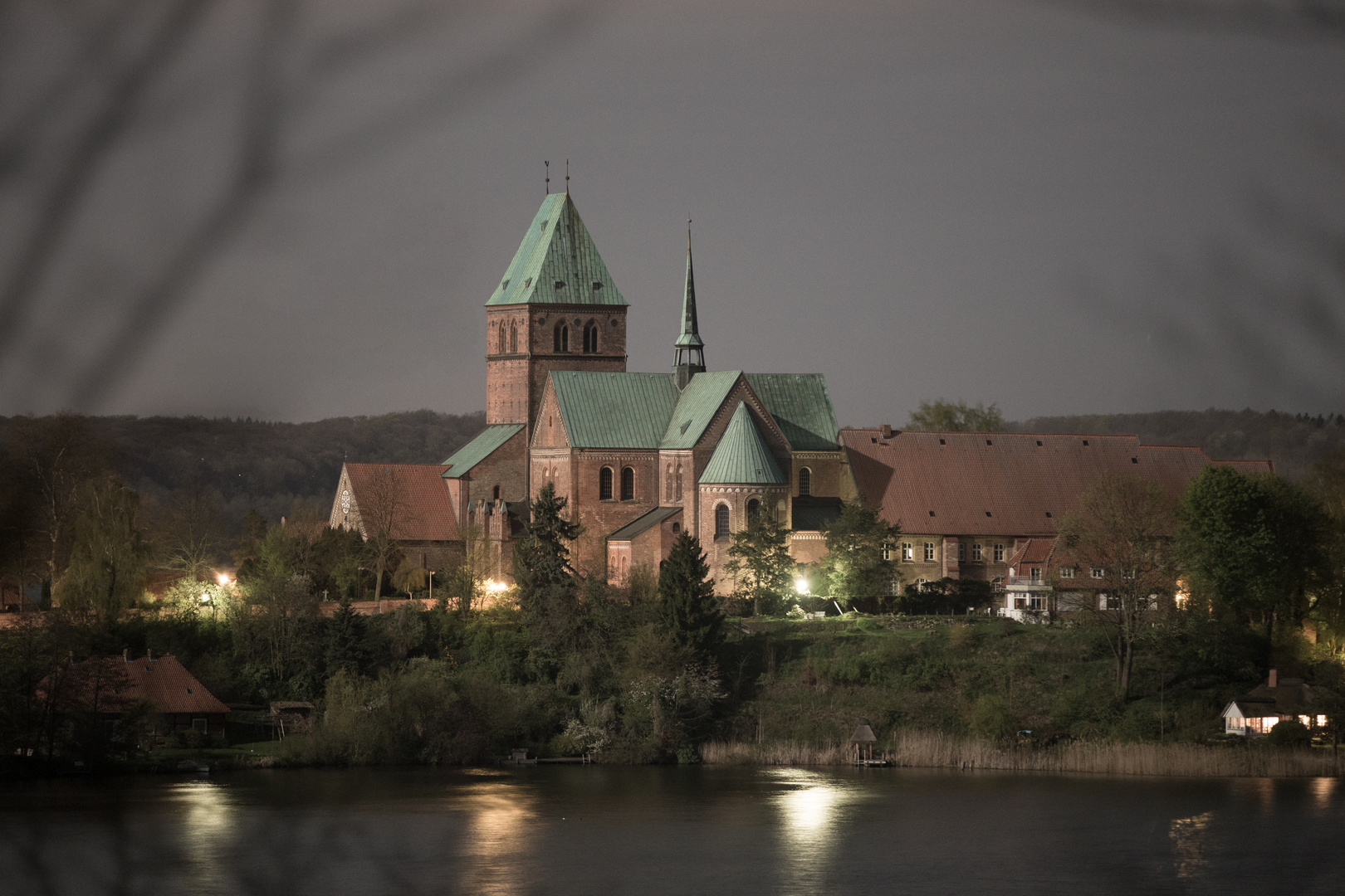 Ratezeburger Dom beim Mondschein