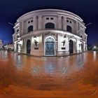 Rathaus Altona bei Nacht