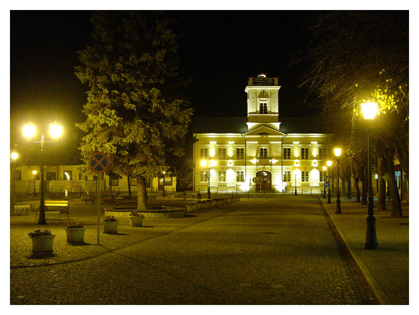 Rathaus am Abend