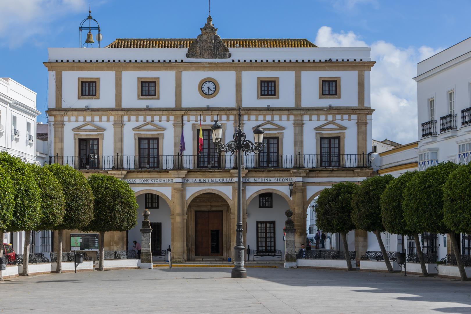 Rathaus am Plaza Espana in Medina Sidonia