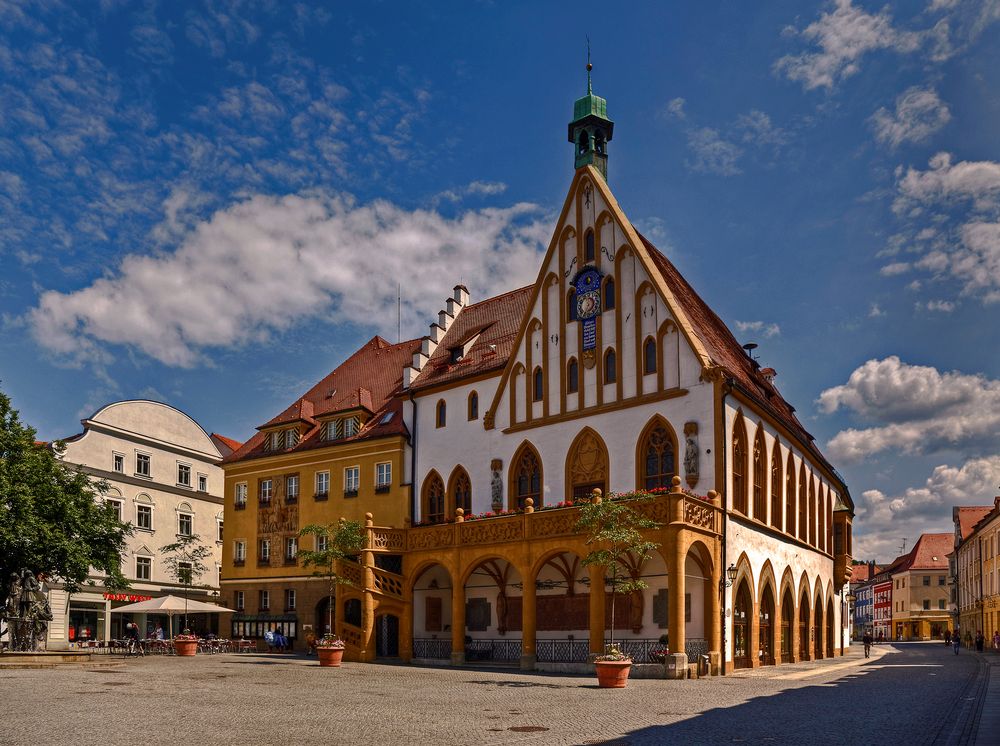 Rathaus Amberg Foto & Bild | fotos, world, dokumentation Bilder auf ...