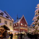 Rathaus auf dem Weinachtsmarkt