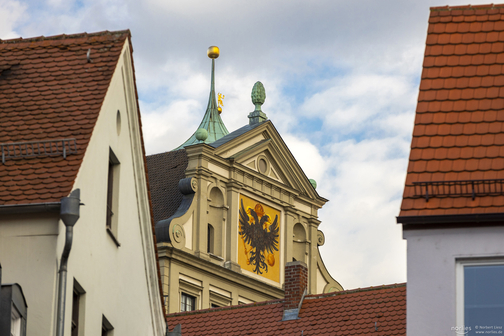 Rathaus Augsburg Giebel