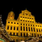 Rathaus Augsburg in der Nacht