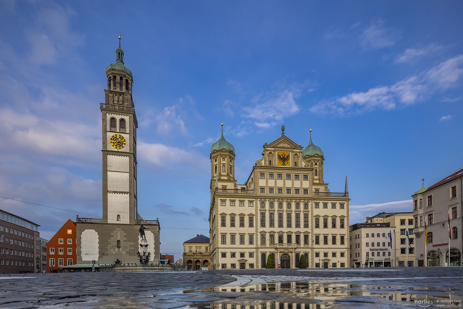 Rathaus Augsburg mit Perlachturm