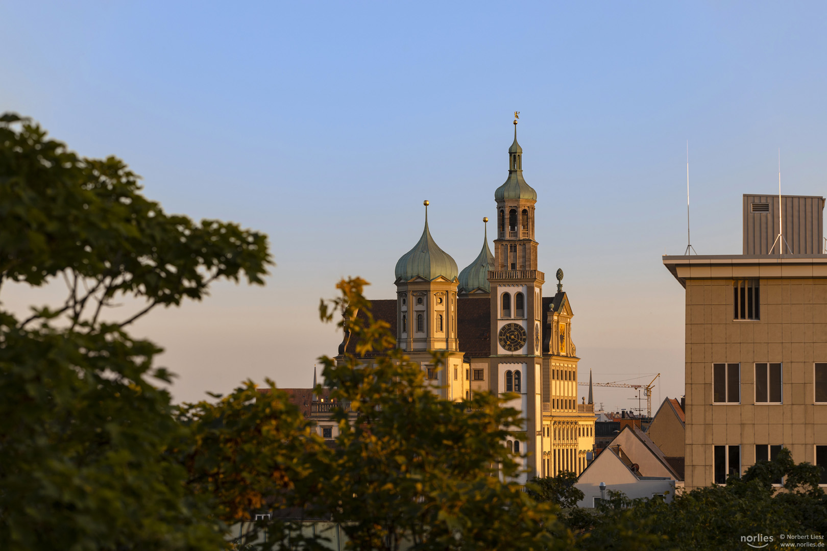 Rathaus Augsburg und Perlachturm