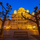 Rathaus Augsburg zur Blauen Stunde