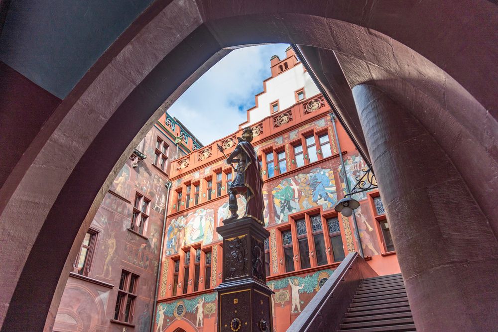 Rathaus Basel, Innenhof