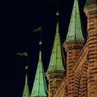 Rathaus bei Nacht