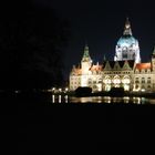 Rathaus bei Nacht