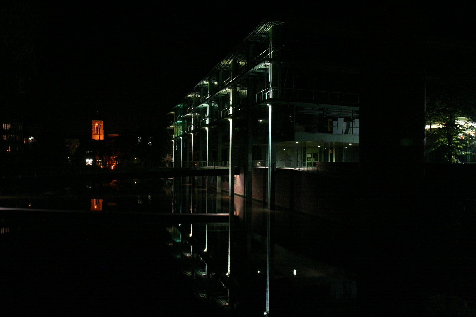 Rathaus bei Nacht