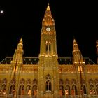 Rathaus bei Nacht