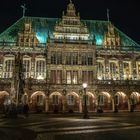 Rathaus bei Nacht