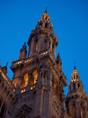 Rathaus blaue Stunde 1