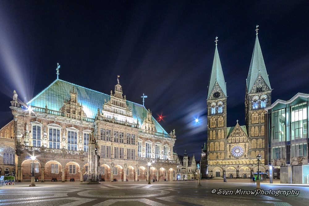 Rathaus Bremen und Bremer Dom