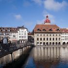 Rathaus-Brücke in Luzern