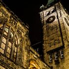 Rathaus Chemnitz bei Nacht