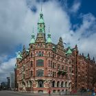 "Rathaus der Speicherstadt" am Tag