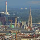 Rathaus, Dom zu St. Stephan Wien 1. InnereStadt vom Wilhelminenberg