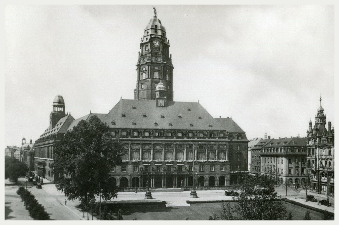 Rathaus Dresden 1937