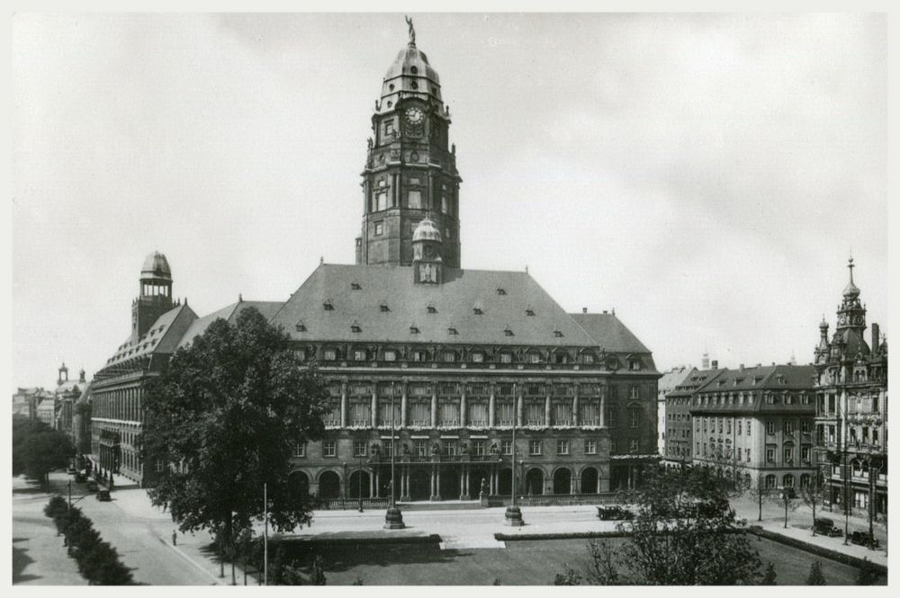 Rathaus Dresden 1937