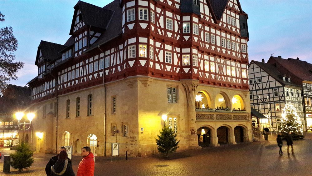 Rathaus Duderstad am 3. Advent