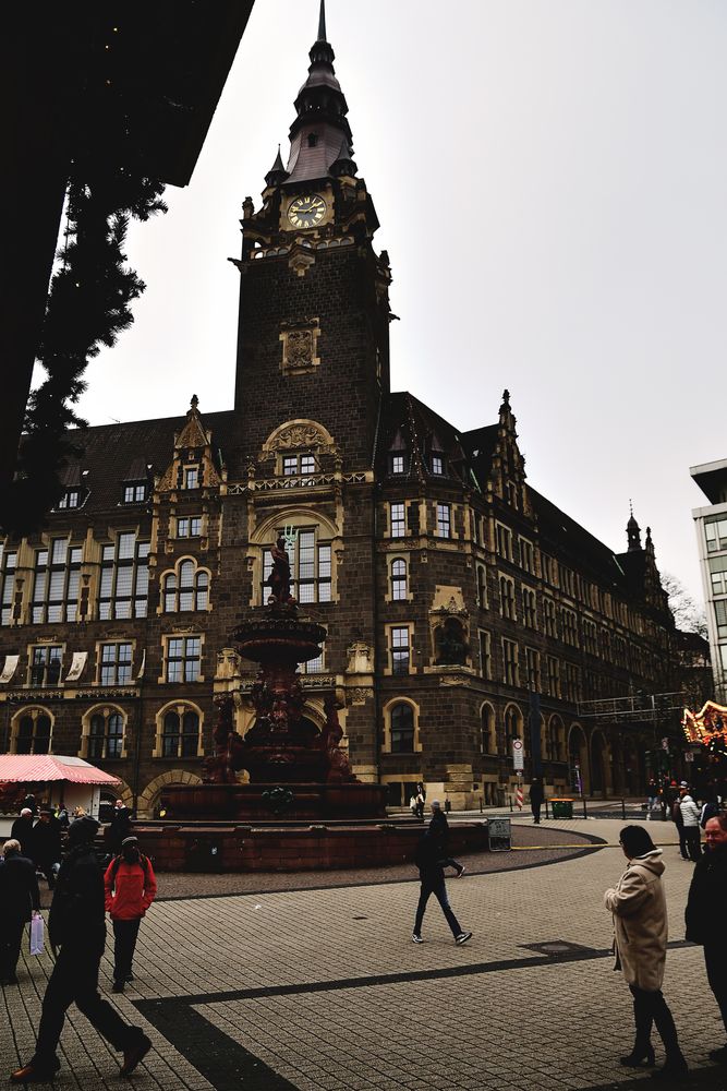 Rathaus Elberfeld Foto & Bild architektur, streetfotografie mit