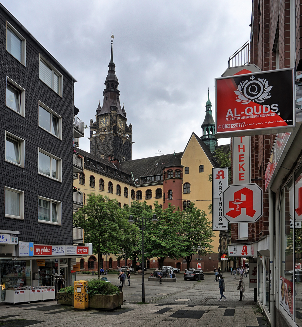 Rathaus Elberfeld Rückseite