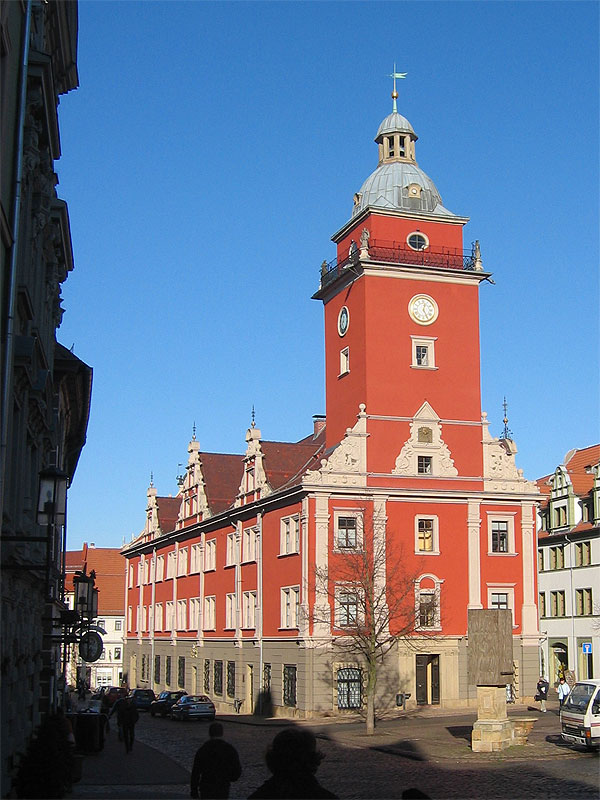 Rathaus - extrafarbig