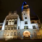 Rathaus Gladbeck - Zimtsternfest - Probebeleuchtung WW