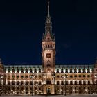 Rathaus Hamburg bei Nacht