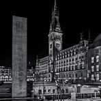 Rathaus Hamburg bei Nacht II