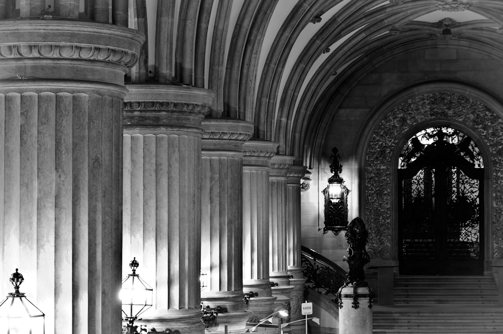 Rathaus Hamburg - Eingangshalle