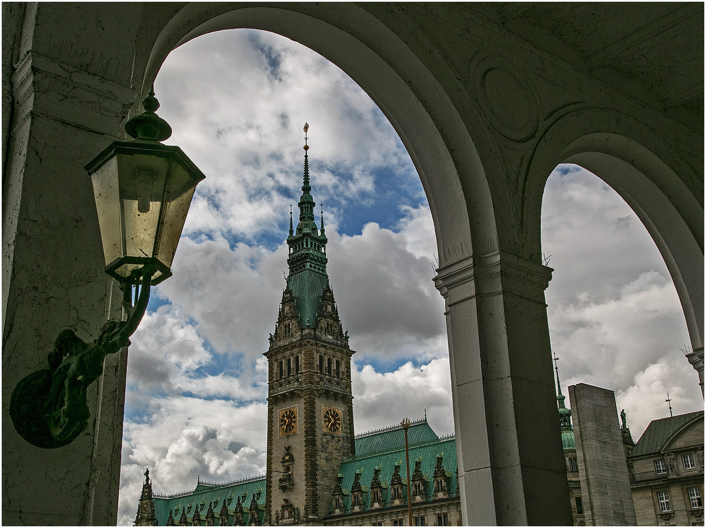 Rathaus Hamburg.....