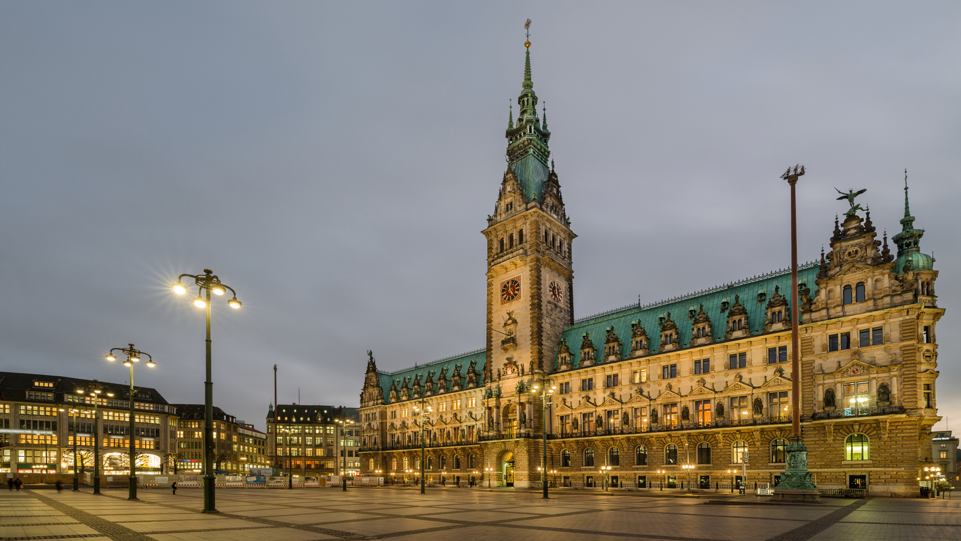 Rathaus Hamburg HD Format