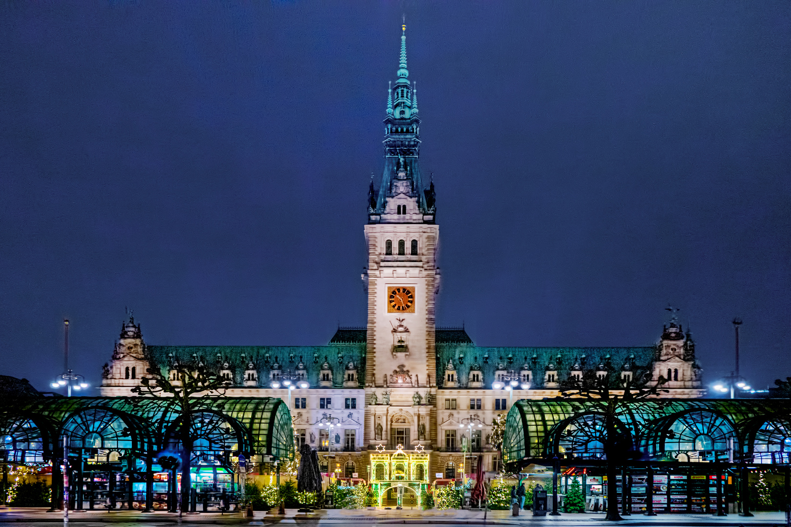 Rathaus Hamburg Weihnachten