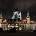 Rathaus Hannover bei Nacht