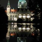 Rathaus Hannover bei Nacht