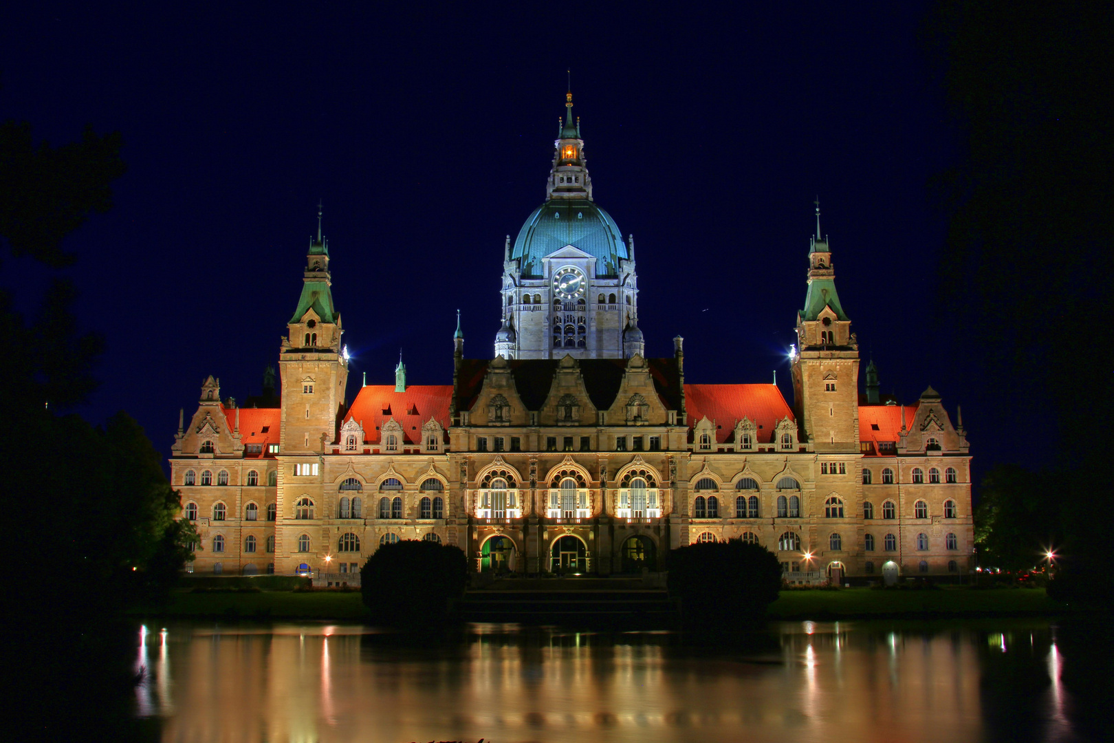 Rathaus Hannover (Rückseite)