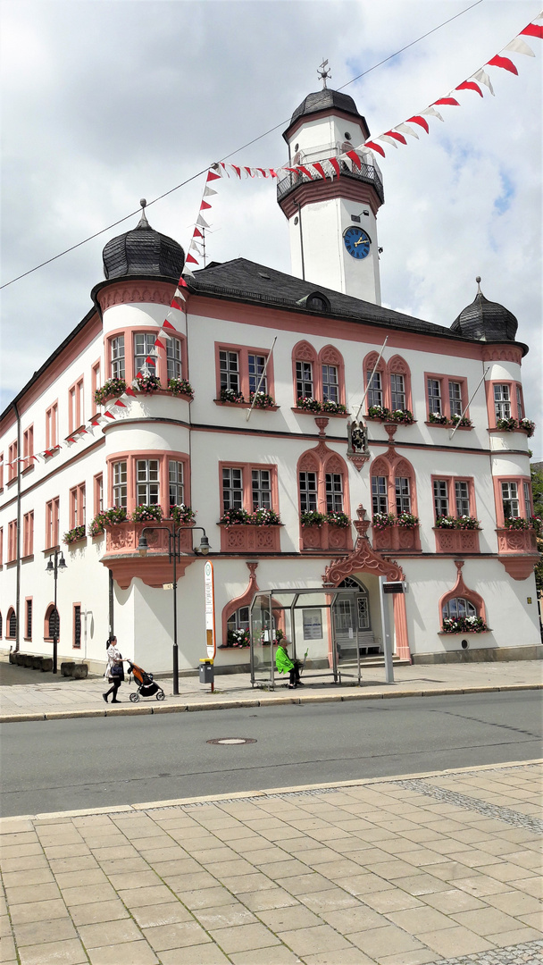 Rathaus Hof an der Saale Foto & Bild historisches, architektur