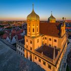 Rathaus im Abendlicht