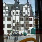 Rathaus im Busfenster